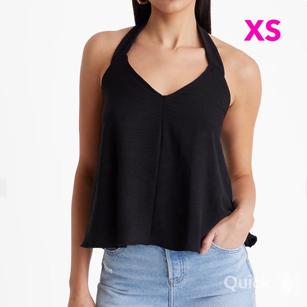XS - NWT Express Sweetheart Halter Neck Flowy Tank